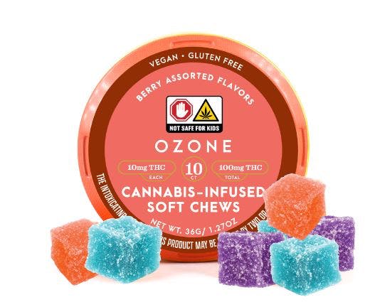 Photograph of product: Assorted Berry Soft Chews