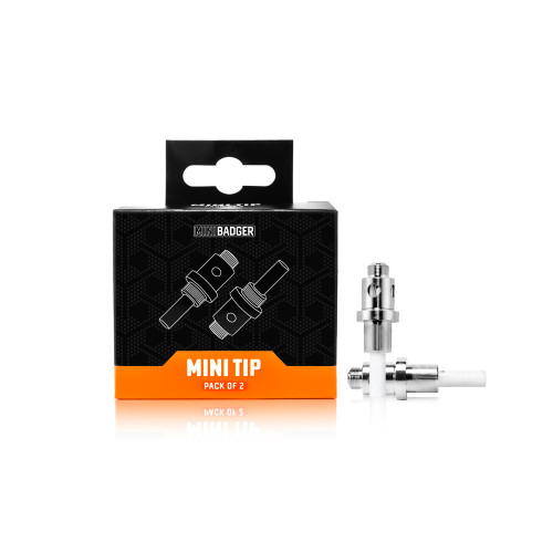 Photograph of product: Huni Badger Mini Badger Vape Device Tip 2pk