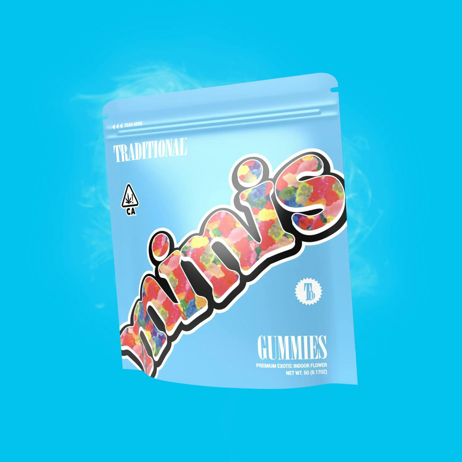 Photograph of product: GUMMIES 5G FLOWER MINIS - 5 G