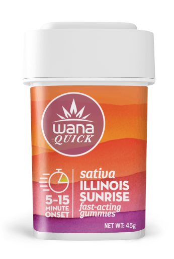 Photograph of product: Gummy Fast Acting Illinois Sunrise [10pk] | 100mg