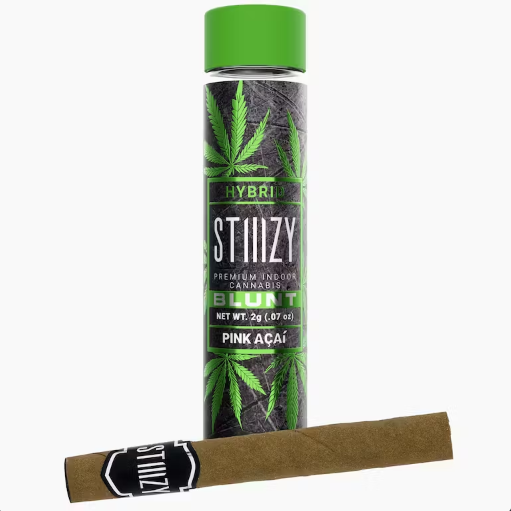 Photograph of product: Pink Acai 40s 2g Infused Blunt by STIIIZY