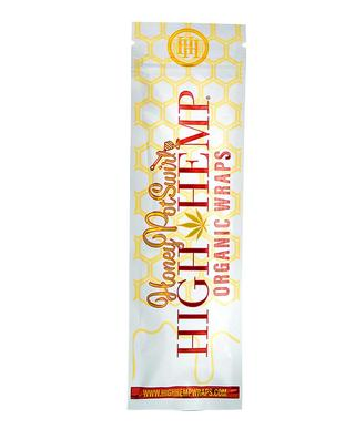 Photograph of product: High Hemp Organic Blunt Wrap Honey