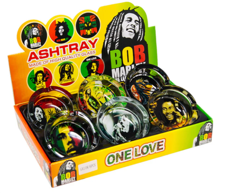 Photograph of product: LA Wholesale Kings | Bob Marley Ashtray