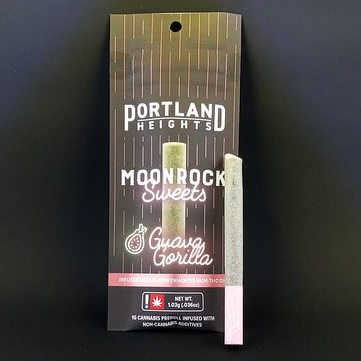 Photograph of product: Pre-Roll 1g Moonrock Sweets Guava Gorilla (Portland Heights)