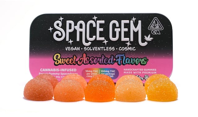 Photograph of product: Sweet Assorted Gummies (100mg) - 