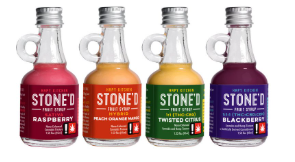 Photograph of product: Flavored Live Resin Syrup | Blackberry | 1:1:1 TH-oui:CBD:CBN | 250mg | 1.5fl oz