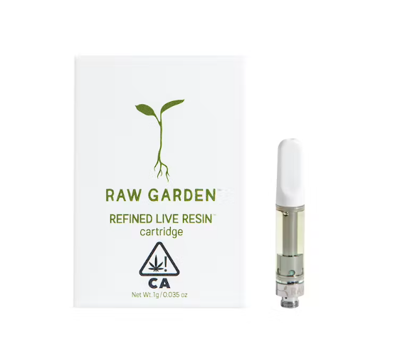 Photograph of product: Gelato Slushy (H) REFINED Live Resin CARTRIDGE 1g - Raw Garden