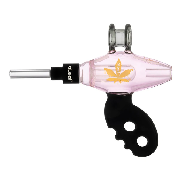 Photograph of product: Accessories - aLeaf x Nectar Collector - Noisy Cricket Ray Gun Glass Dab Straw - 5.75"