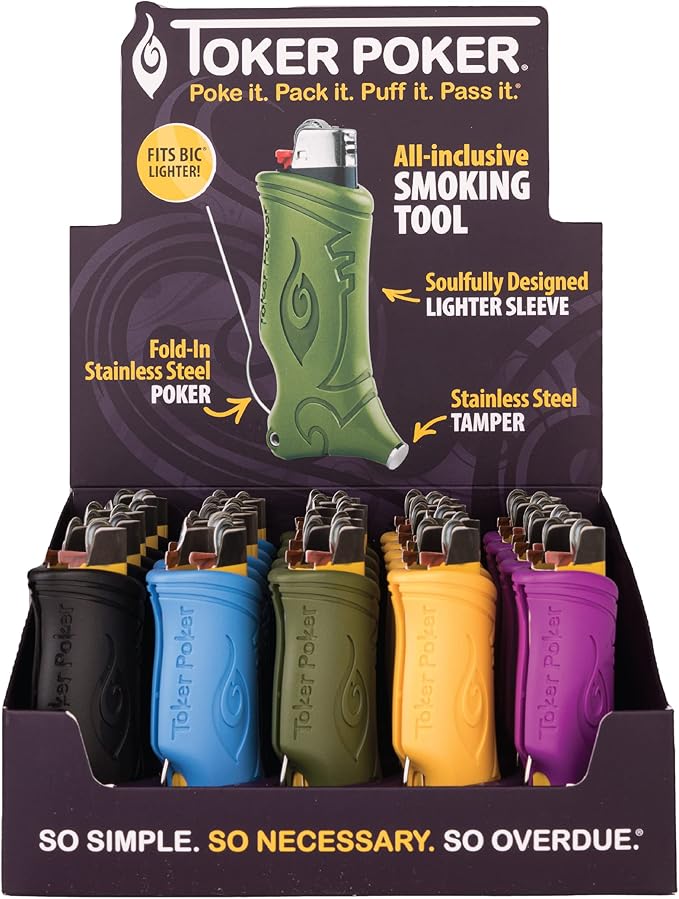 Photograph of product: Toker Poker | BIC | Assorted Colors