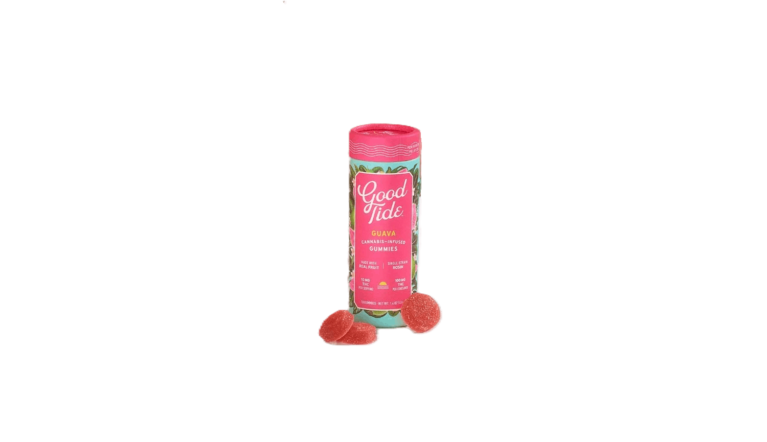 Photograph of product: Guava Gummies (Balanced) | Live Rosin | 10 pack