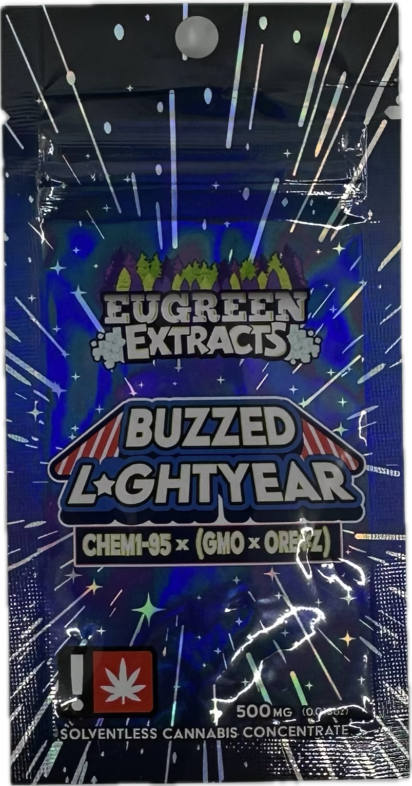 Photograph of product: Buzzed Lightyear Live Rosin Cartridge