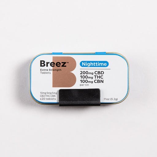 Photograph of product: Nighttime | 500MG CBD+ 250MG TH-oui +250 CBN Extra Strength Tablets