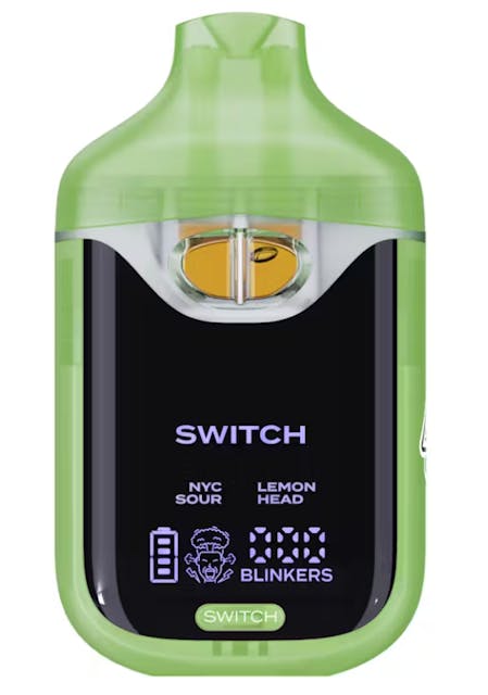 Photograph of Product: NYC Sour x Lemon Head 1g Switch Live Diamonds AIO - Switch