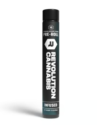 Photograph of product: Infused Pre-Roll | Revolution | Blueberry-Blueberry Clementine