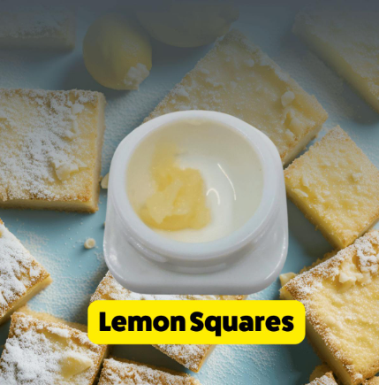 Photograph of product: Lemon Squares | Flavored Wax | 1g