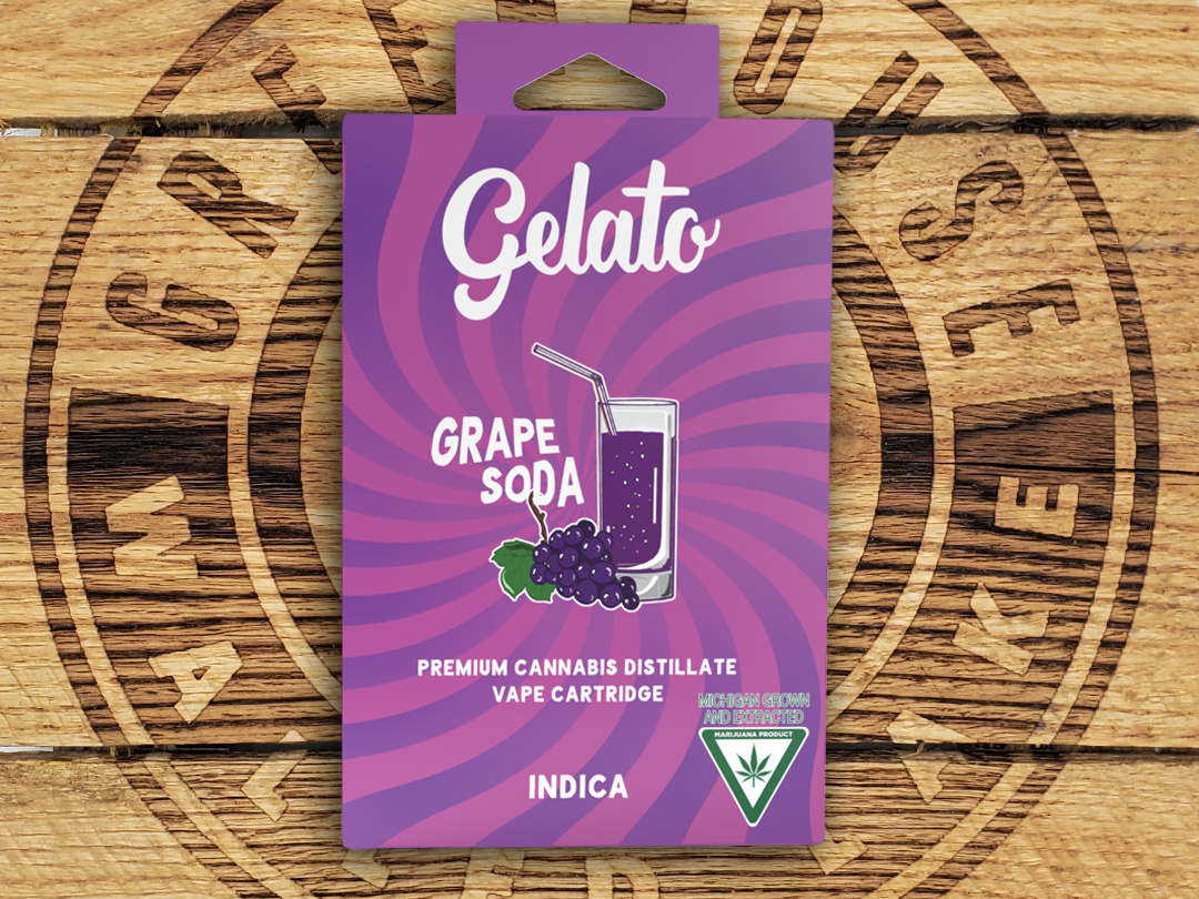 Photograph of product: Gelato | Grape Soda | 1g Cart