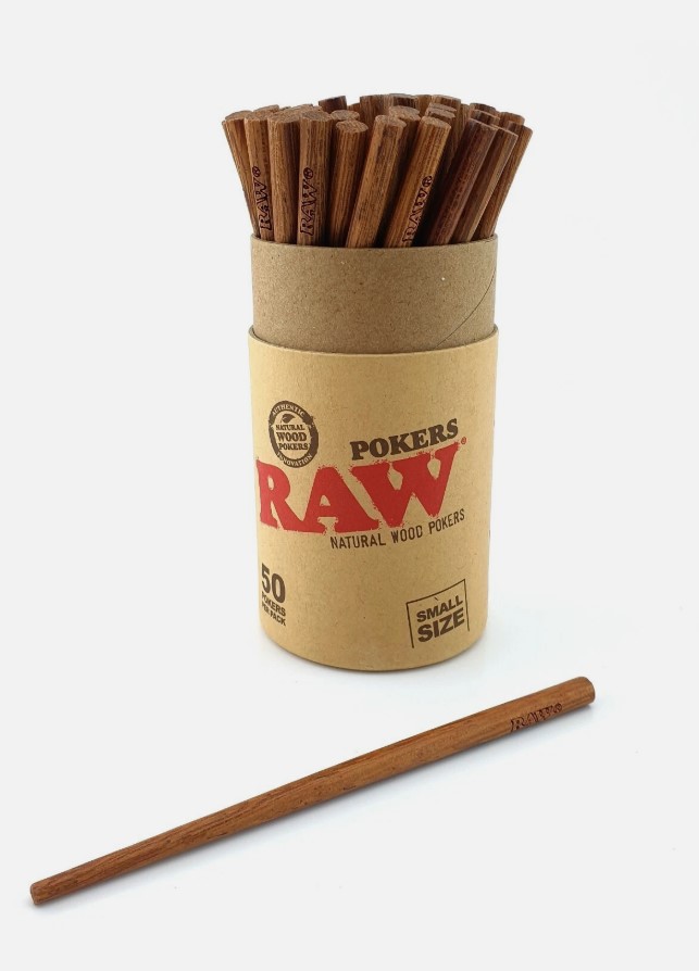 Photograph of product: Raw | Natural Wood Poker