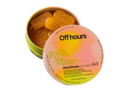 Photograph of product: Off Hours - Peach Mango Illuminate 10pk