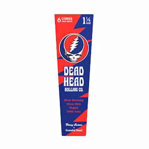 Photograph of product: Blazy Susan x The Grateful Dead 1 1/4 cones, 6 pack