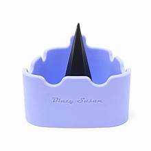 Photograph of product: (Blazy Susan) Deluxe Silicone Ashtray l Purple
