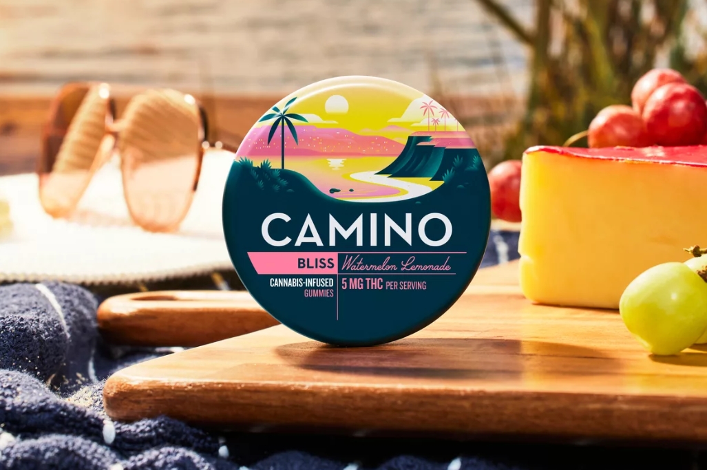 Photograph of product: Watermelon Lemonade 100mg Camino Fruit Chew