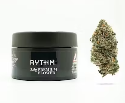 Photograph of product: AGL Rythm Go Gr Tz Whole Flower 29.12% (H) 3.5g - 00830