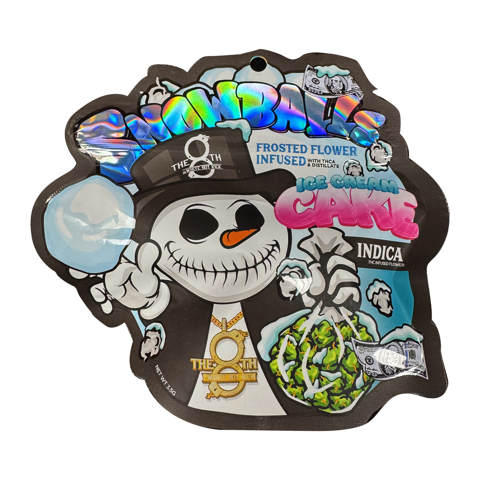 Photograph of Product: The 8th by White Boy Rick Ice Cream Cake Snowballs Prepack Rec - 3.5g