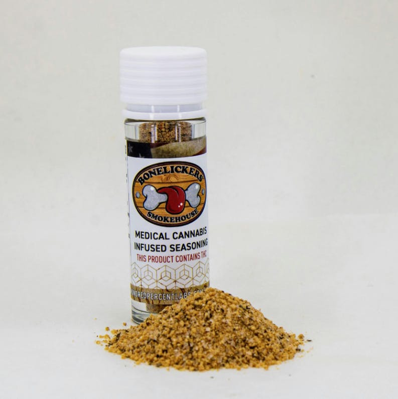 Photograph of product: Bonelickers Smokehouse 110mg -Infused Seasoning