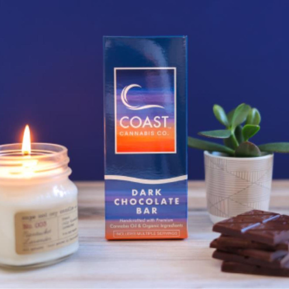 Photograph of product: Dark Chocolate Bar | TH-oui:CBD - 5:5 | 20 Piece (100mg)