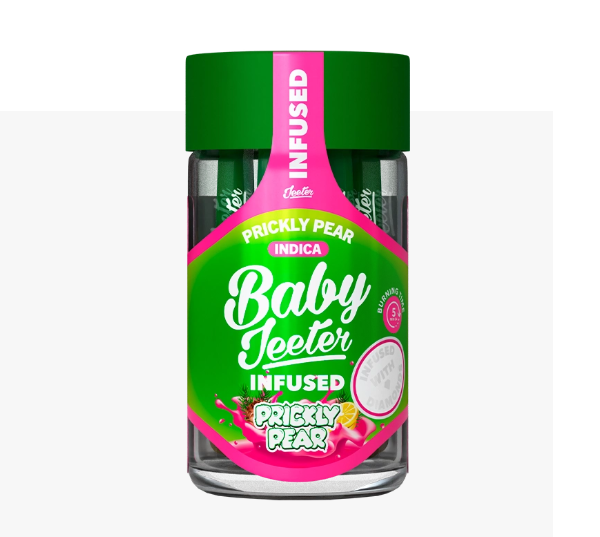 Photograph of instaPanelPhoto: Prickly Pear Quad Infused Baby Jeeters