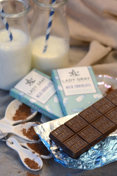 Photograph of product: Milk Chocolate Bar (100mg) by Lady Gray