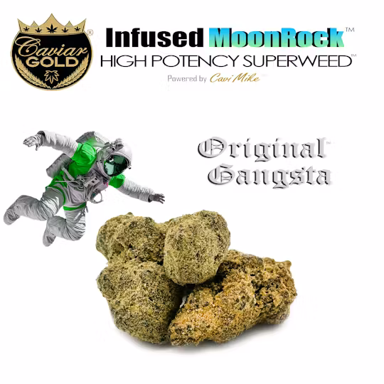 Photograph of product: Caviar Gold - Moon Rocks - Original Gangsta - 1.75g