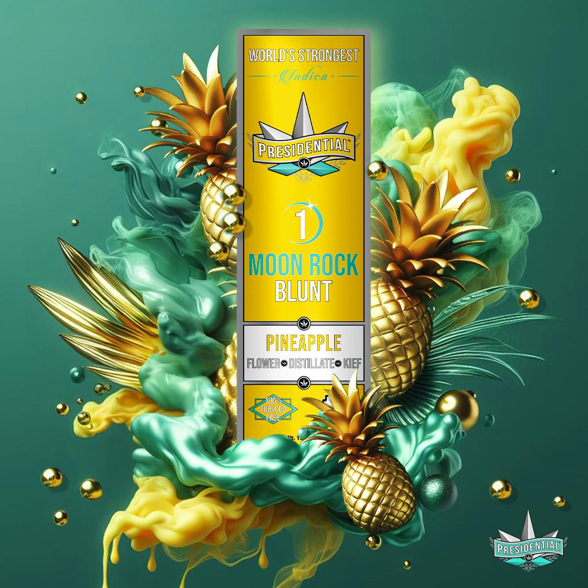 Photograph of product: Presidential - Pineapple - Infused Blunt