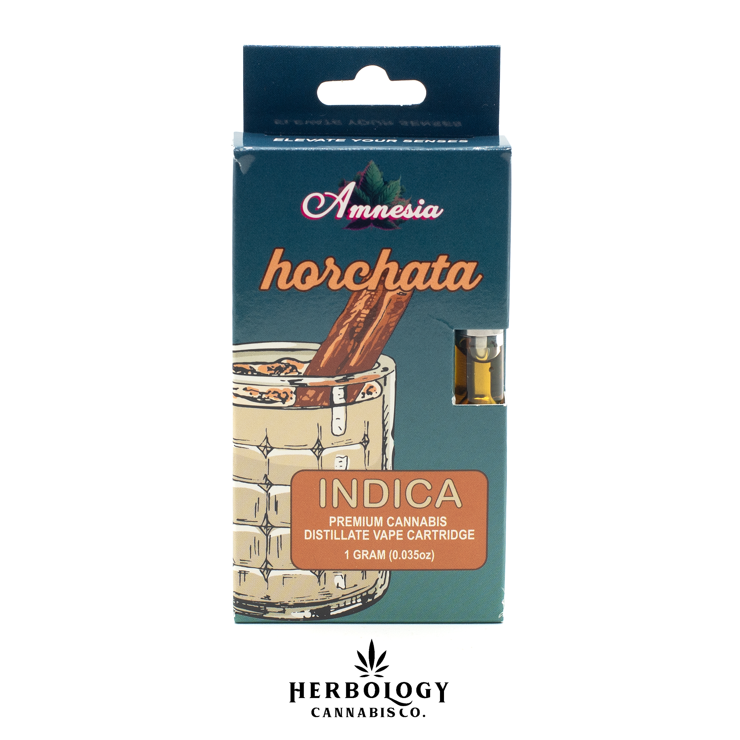 Photograph of product: Amnesia | Distillate 510 Cart | Horchata