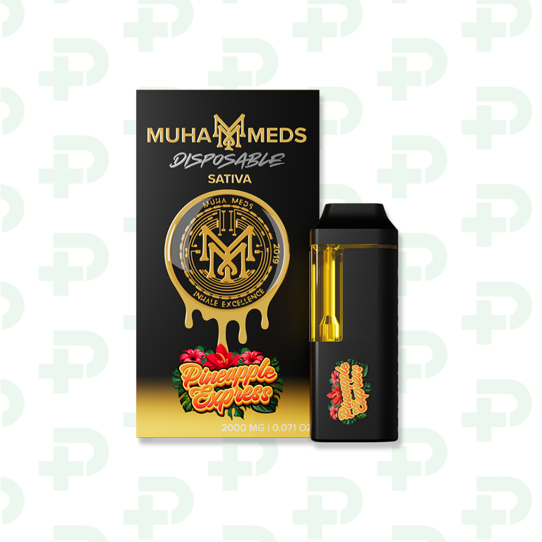 Photograph of product: MuhaMeds Disposable - Oui'd - Pineapple Express