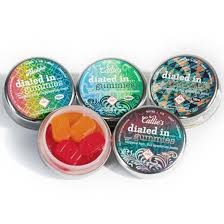 Photograph of product: Dialed In - Rosin Gummies - Oui'd - 100mg