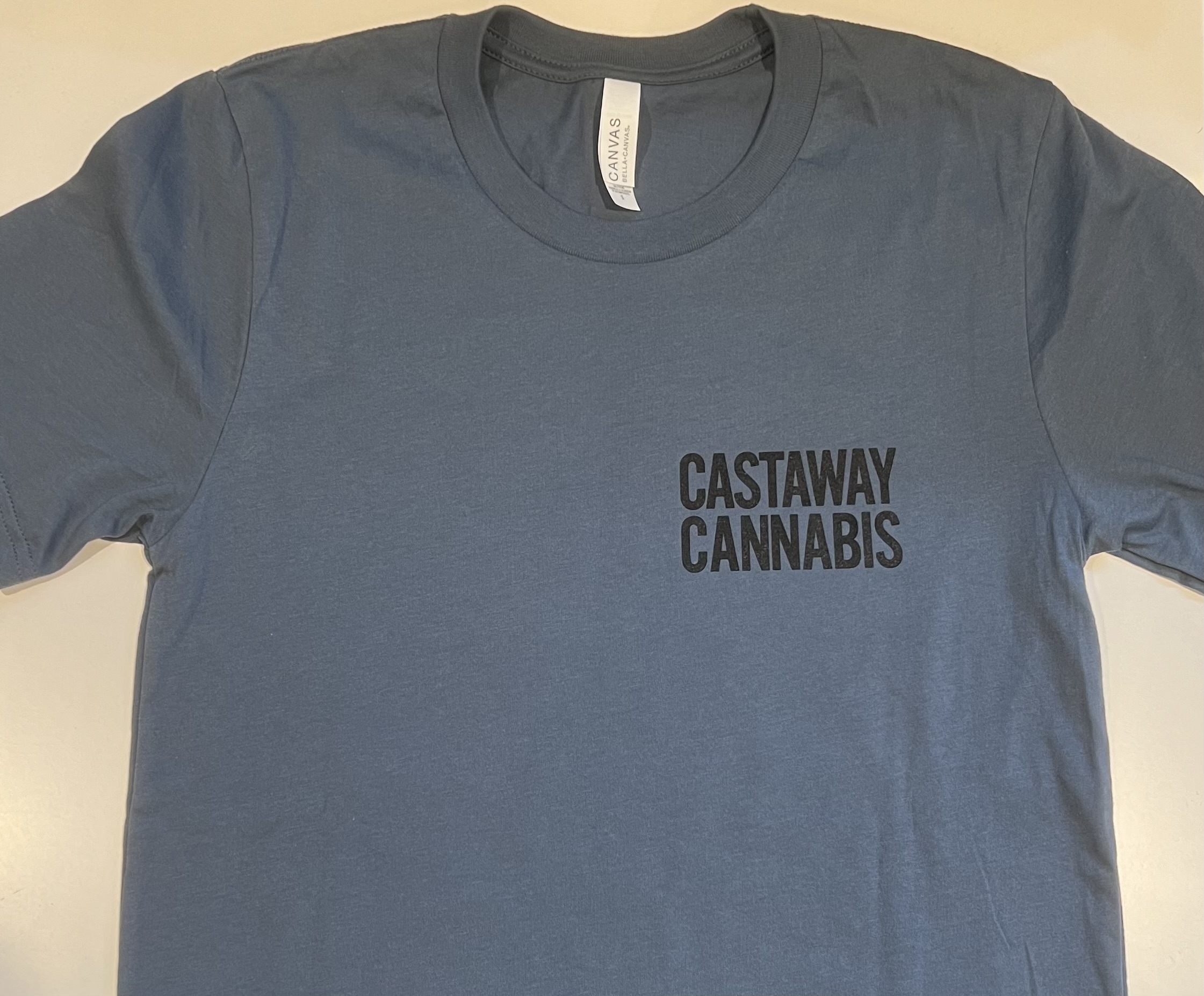 Photograph of product: Castaway - Get Wrecked Grey Blue Shirt (S)
