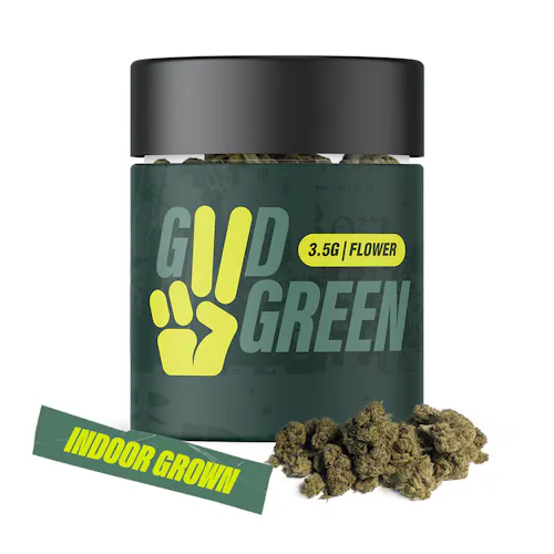 Photograph of product: Good Green | Zack's Cake Flower 14g | Hybrid