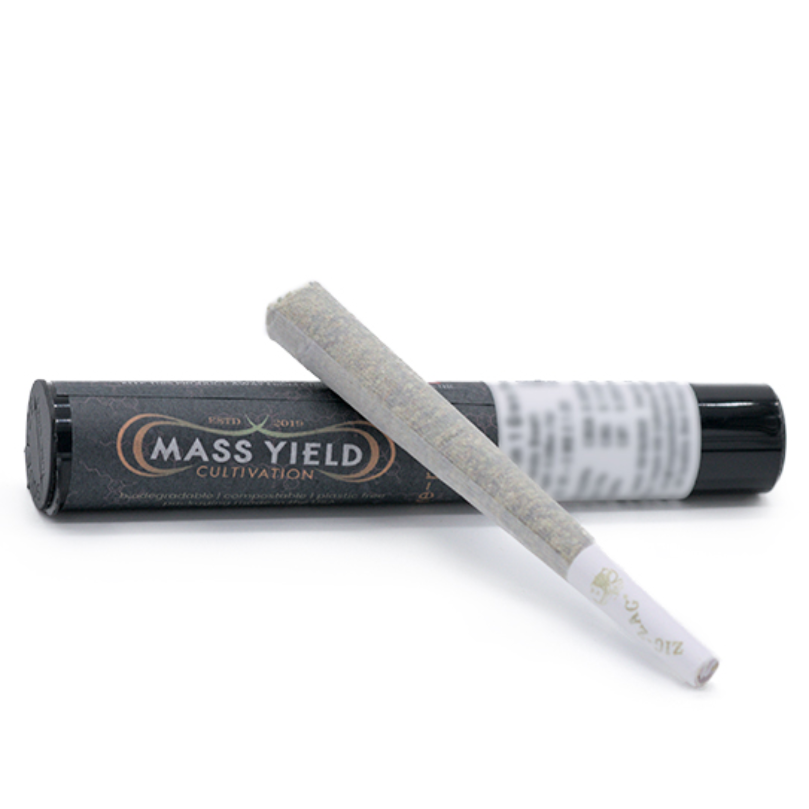 Photograph of product: 1g Pre-Roll | Rasta Pie | Mass Yield Cultivation