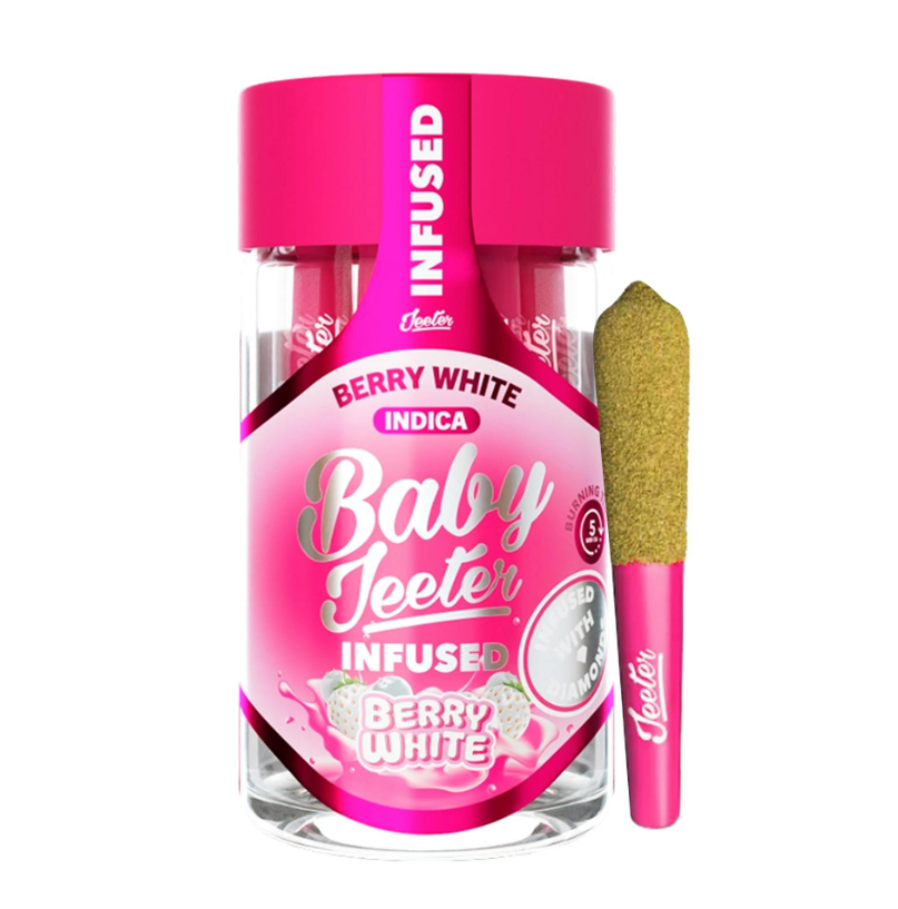 Photograph of product: 5pk Infused Pre-Rolls | Berry White | 0.5g