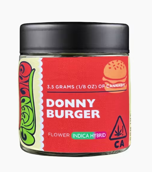 Photograph of product: DONNY BURGER (3.5G) Oui'd/HYBRID 37.4%