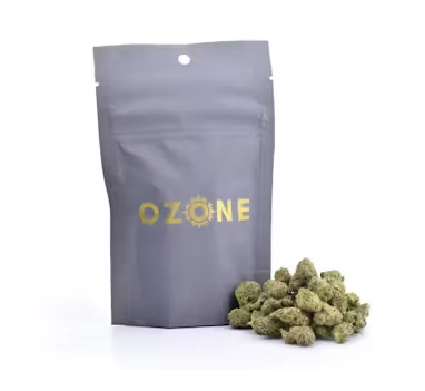 Photograph of product: OZONE GARLIC AND BANANAS POPCORN 7G