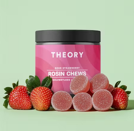Photograph of product: Sour Strawberry | Rosin Chews | 10pk