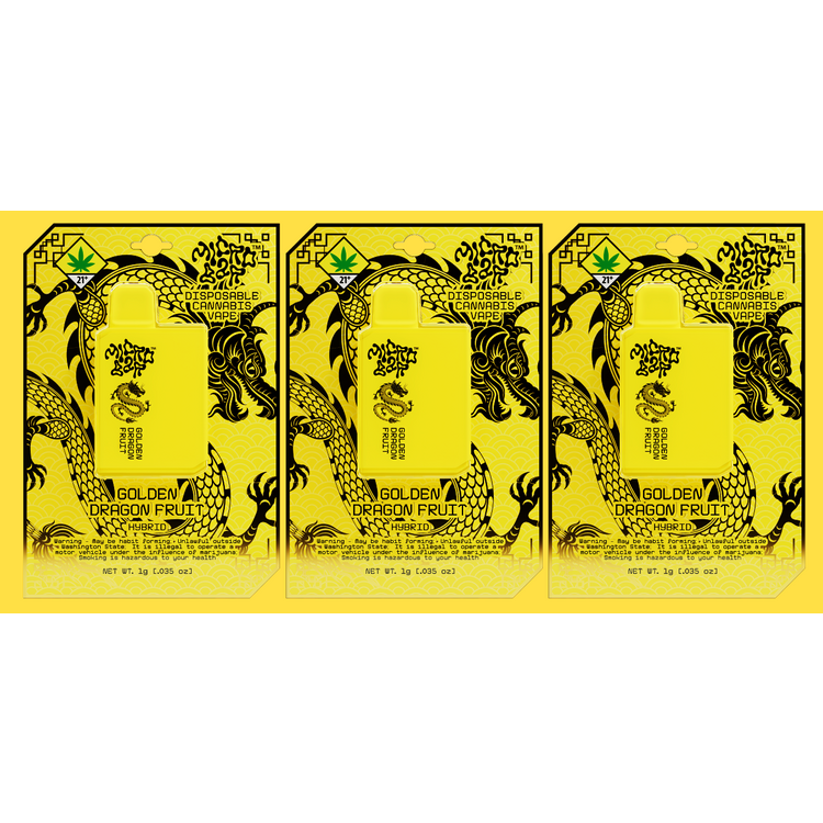 Photograph of product: Micro Bar - Golden Dragon Fruit Disposable