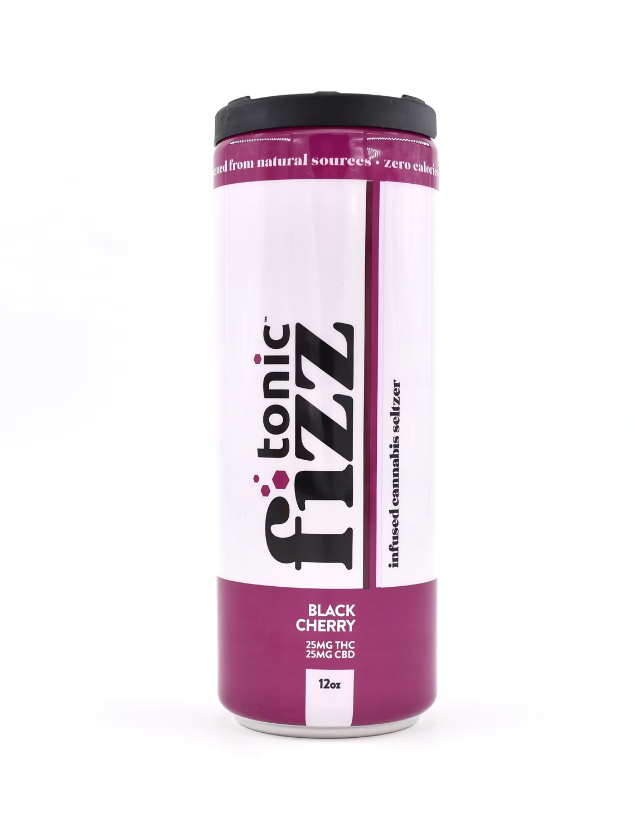 Photograph of product: Black Cherry | TH-oui:CBD Seltzer | 10mg