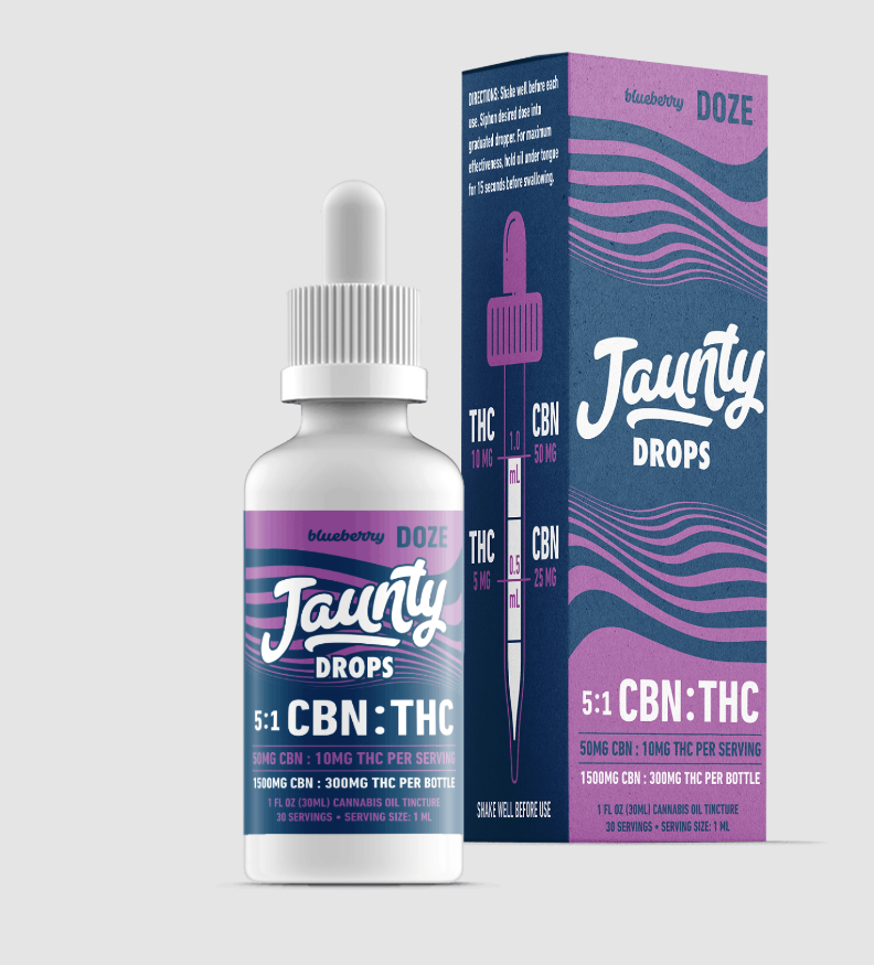 Photograph of product: Drops - Blueberry Doze - Tincture
