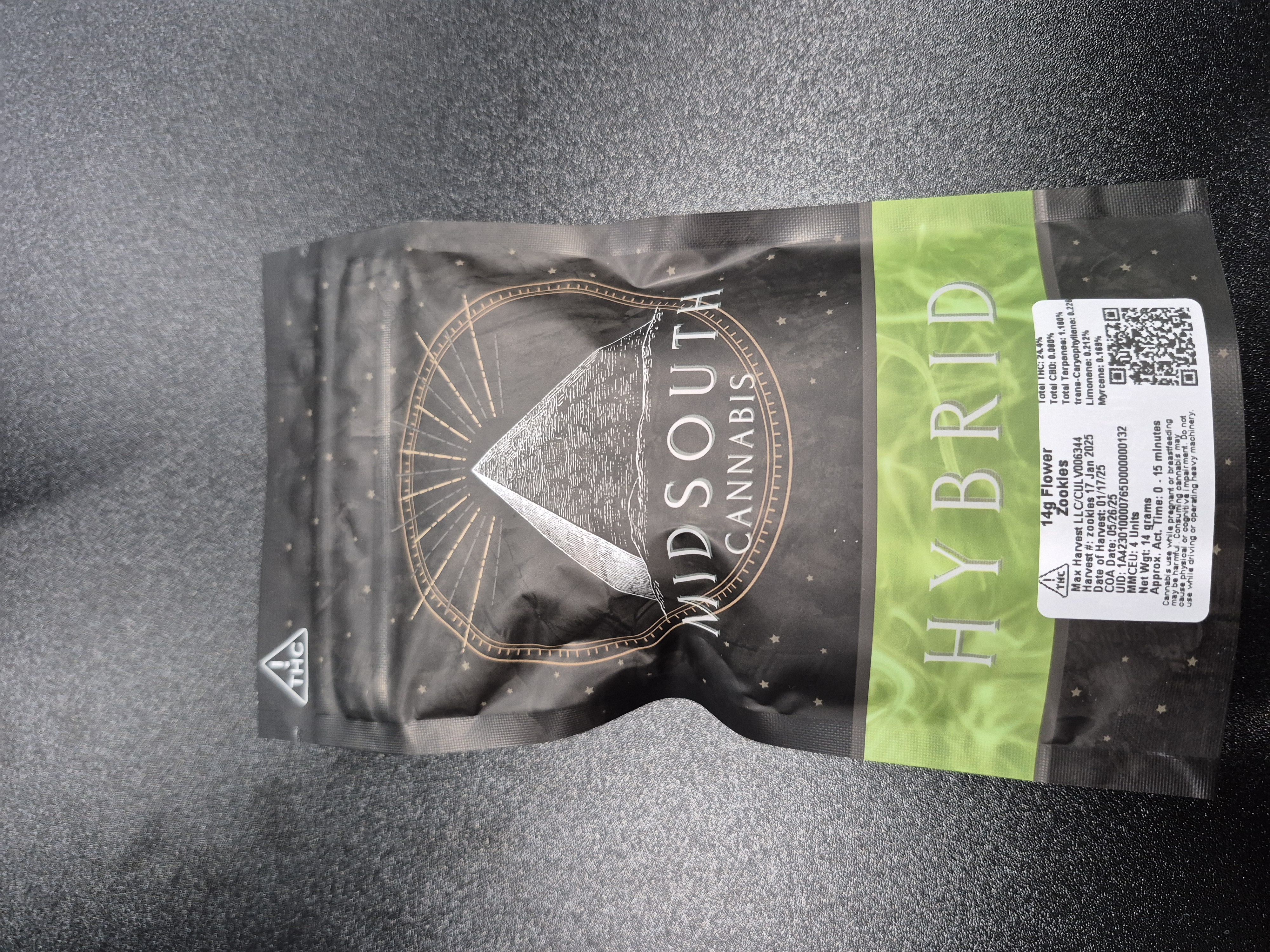 Photograph of product: MidSouth | 7g | Zookies