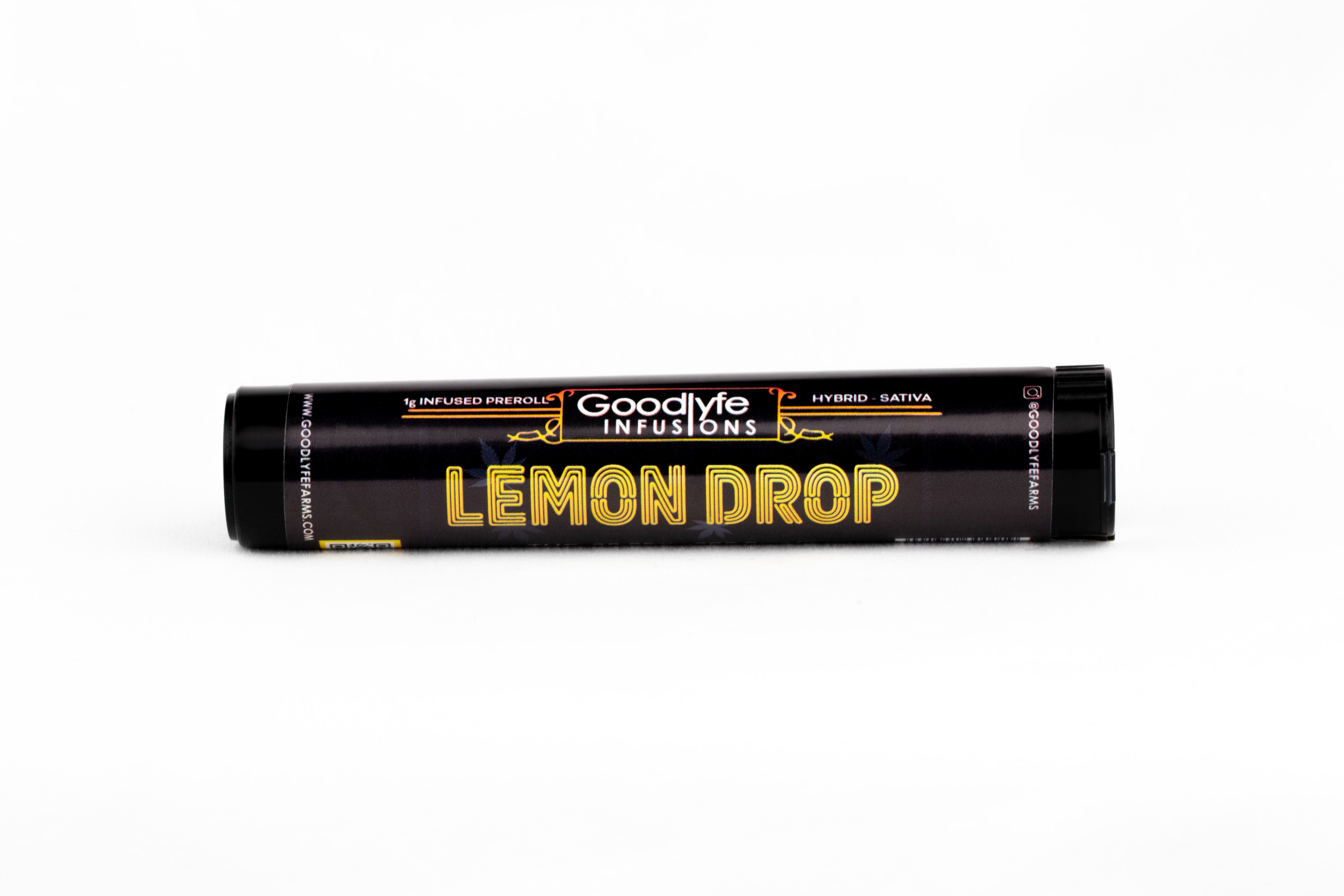 Photograph of product: Goodlyfe | Lemon Drop Infused Pre Roll 1pk