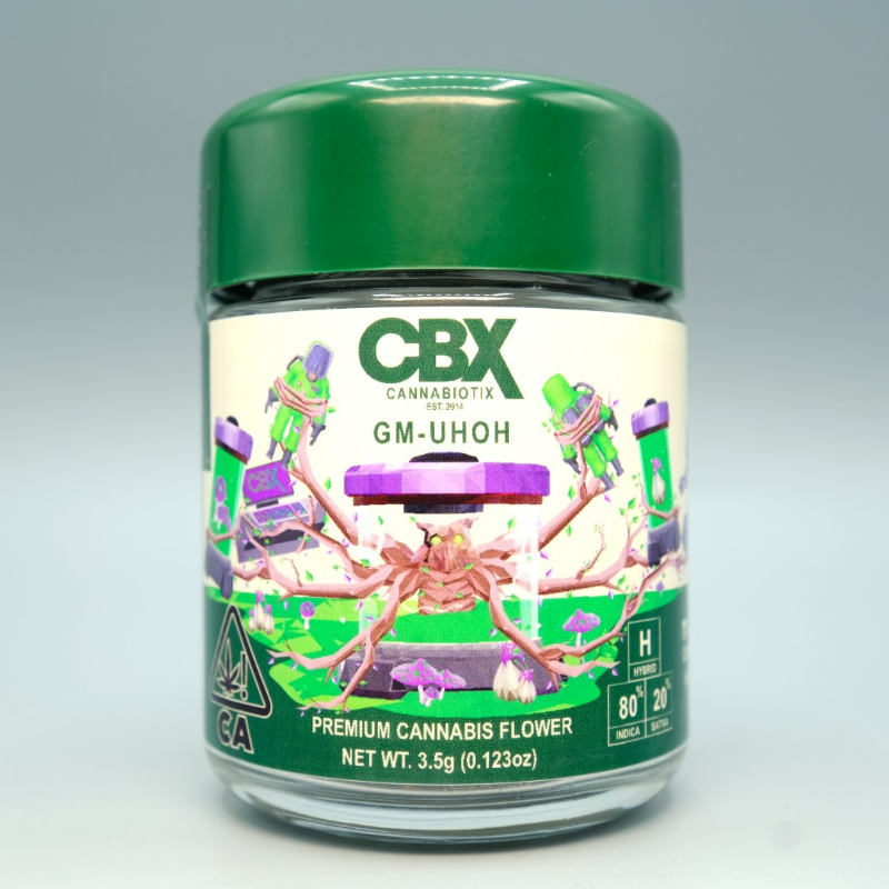 Photograph of product: GM-uhoh 3.5g Jar - CBX