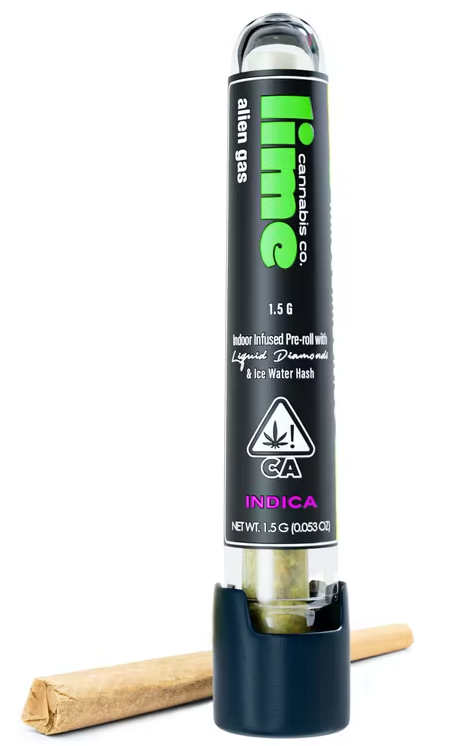 Photograph of product: Alien Gas Infused Pre Roll